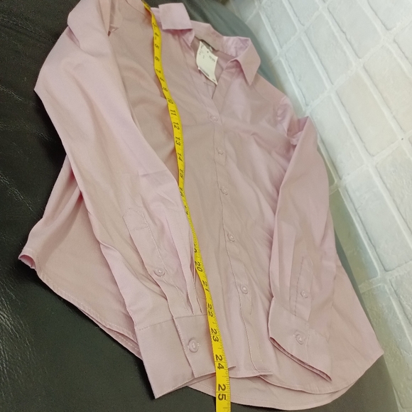 H&M Women Blouse Long sleeves V Neck - Picture 3 of 6